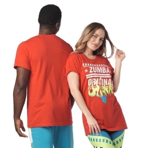 ZUMBA T-Shirt “ZUMBA ORIGINAL” customazible 100% cotton XL/XXL - Picture 2 of 10